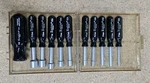 Xcelite Metric Mini Nut Driver Set 3MM To 10MM W/ Extension Handle PS-121MM Usa. Fixed Price $74.95.