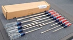 Nos Craftsman Wf Usa 41619 12-PC Powerhouse Large / Xl Screwdriver Set Read!!. Fixed Price $259.99.