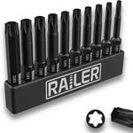 Torx Bit Set, Railer 10-PIECE 6 Point Screwdriver Set. S2 One Size. Fixed Price $14.06.