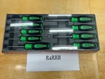 Snap-on Tools New 9PC Green Soft Grip T8 T45 Torx Screwdriver Set SGDTX90BG. Fixed Price $279.95.