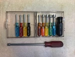 Xcelite PS-120 Nut Driver Set Usa W/xtra Long 1/4. Fixed Price $47.00.