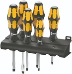 Wera 932/918/6 Kraftform Chiseldriver Screwdriver Set With Rack 05018287001. Fixed Price $49.95.