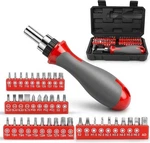 42-IN-1 Ratcheting Screwdriver Set With Case, Professional Magnetic Multi-bit.... Fixed Price $40.50.