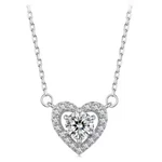 0.5CT Color Lab Diamond Heart Necklace 22K Gold Plated 925 Silver Pendent Sd. Fixed Price $68.94.