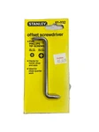 Vintage Stanley Usa Offset Screwdriver Phillips Tip 65-032 Alloy Steel Bar. Fixed Price $35.00.