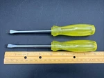 2 Urrea Flat Head Std 1/4" Tip # 9604 Screwdriver Vintage Nos Made Mexico.. Fixed Price $9.98.