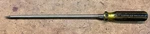 Stanley 100 Plus Flathead Screwdriver 66-162 12" Shaft 3/8 Bit Usa. Fixed Price $11.99.