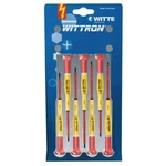 Witte Insulated Precision Driver SET,SLOTTED/PHILLIPS,7 Pcs 9T 89377. Fixed Price $87.29.