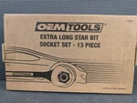 Oemtools 23680 Extra Long Star Bit Socket Set. Fixed Price $40.00.
