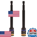 Malco C-rhex 5/16" 3/8" Sae Magnetic Drivers 4" Impact Reversible. Fixed Price $57.37.