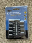 Warrior Sae 9 Pc Magnetic Quick Release Nutsetter Bit Driver. Fixed Price $11.89.