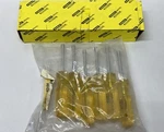 6X Stanley Professional Line 6MM Nut Drivers, Yellow Plastic Handle - New. Fixed Price $50.00.