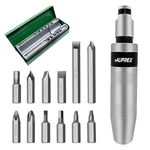 Auprex Manual Impact Screwdriver, 1/2 Reversible Hand Silver&black. Fixed Price $31.20.