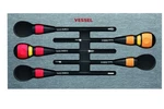Vessel Ball Ratchet Screwdriver 5 Pc Set (22002N3EVA). Fixed Price $158.00.