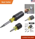 Professional 11-IN-1 Multi-bit + Stubby Screwdriver Set Klein Tools. Fixed Price $42.29.
