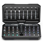 42 In 1 Magnetic Screwdriver Set, Diy Ratchet Handle Black. Fixed Price $34.22.