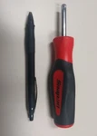 New! Snap-on Tools Usa Red 1/4" Soft Grip Standard Shank Driver SGT4BR. Fixed Price $40.00.