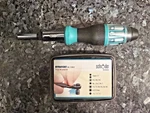 Schroder Magtorq Teal Ratcheting Screwdriver Set 21 Pc Bit Ratchet& New. Fixed Price $12.99.