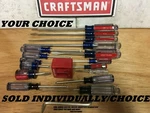 New Craftsman Screwdriver Torx Square Phillips Slotted De-/magnetizer Choice. Fixed Price $5.25.