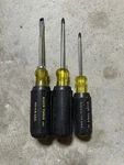 Klein Tools Screwdriver 603-4B 603-3 Usa Slotted Phillips Stubby. Fixed Price $17.88.