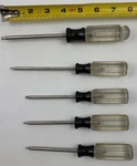 Craftsman 5PC Torx Screwdriver Set, T10, T15, T20, T25, T30 Usa - Wf Vintage. Fixed Price $17.99.
