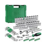 Sk Mechanics Tool Set, 1/4" & 3/8" 1/2" Drive Socket With 216-P Ratchet, 14.... Fixed Price $256.17.