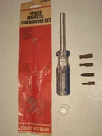 New 5-PC Screwdriver Set, Magnetic Tips, Usa, Easco/kd # 419001C. Fixed Price $18.47.