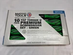 Matco Piece Top Torque Ii Screwdriver Set - Green SSPCG10C. Fixed Price $230.00.