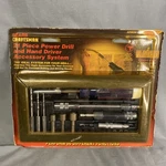 Nos Sears Craftsman 21 Piece Power Drill Hand Driver Accessory System. Fixed Price $74.26.