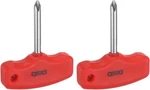 Harfington 2PCS PH2 T-handle Phillips Screwdriver #2 Magnetic Red. Fixed Price $13.42.