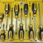 Stanley Tools 10 Piece Standard Screwdriver Set Brand New STHT60799. Fixed Price $27.00.