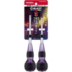 Vessel Ball Grip Driver Galaxy Purple Set Of +2X100/-6X100 250-2PS-GPU. Fixed Price $39.15.