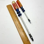 2-VINTAGE Craftsman 41125 41123 Flat/slotted Screw-holding Screwdriver Set Usa. Fixed Price $29.95.