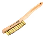 Forney 70518 Steel Curved Wood Handle Scratch Brush 0.012 Wire X 13-3/4 In.. Fixed Price $12.59.