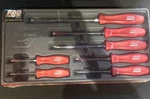 Snap-on SDDX70AMR 100TH Anniversary Screwdriver Set Red Unused In Storage. Fixed Price $398.99.