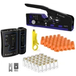 Vcelink RJ45 Crimp Tool Kit For CAT7/6A/6/5E/5, Upgraded Network Set Wit.... Fixed Price $39.34.