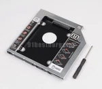 9.5MM 2ND SATA3.0 6GB/S 2.5" Ssd Hdd Hard Drive Caddy For Cd/dvd-rom Optical Bay. Fixed Price $7.40.