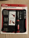 Hyper Tough 24-PIECE Quick-load Screwdriver Set Model 42432 New Never Opened. Fixed Price $13.89.