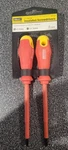 Smart Electrician 1000 Volt Insulated Screwdriver Set With Magnetic Tips 364-500. Fixed Price $17.00.