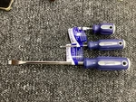 Williams By Snap On Flat Blade Slotted Screwdriver Set 3 Pieces. Fixed Price $32.00.