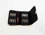 25 1 Screwdriver Set Precision Repair Mini Tool Kits With Black Leather Bag. Fixed Price $5.43.
