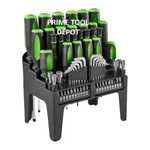 Pittsburgh Comfort-grip Screwdriver Set, 70-PIECE, Lifetime Warranty. Fixed Price $45.09.
