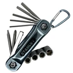 Stanley 12-IN-1 Multi-tool Compact Folding Hex Key Screwdriver Sockets. Fixed Price $11.99.