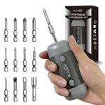 12-IN-1 Multi Bit Screwdriver Set: Phillips, Flat, Torx, Hex, Nut. Fixed Price $16.70.