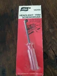 Lisle 14200 Headlight Gm Trim Screwdriver New. Fixed Price $14.99.