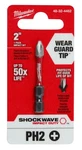 Milwaukee 48-32-4462 #2 Phillips Shockwave 2" Power Bit. Fixed Price $7.99.