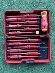 Felo E-smart 14 Piece 2 Set Slotted, Phillips, Square, Torx Tip Insulat. Fixed Price $55.00.