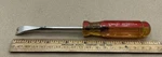 Vtg Stanley Red & Amber Acetate Handle #69-010 Tack Puller Pry Tool Made In Usa. Fixed Price $15.99.