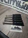 Vintage Stanley Usa 5 Piece Sae Nut Driver Set Black Handle. Fixed Price $39.99.