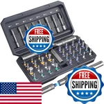 Veysmou 42 In 1 Magnetic Screwdriver Set Portable Multi Bit Compact Ratchet Prec. Fixed Price $43.70.